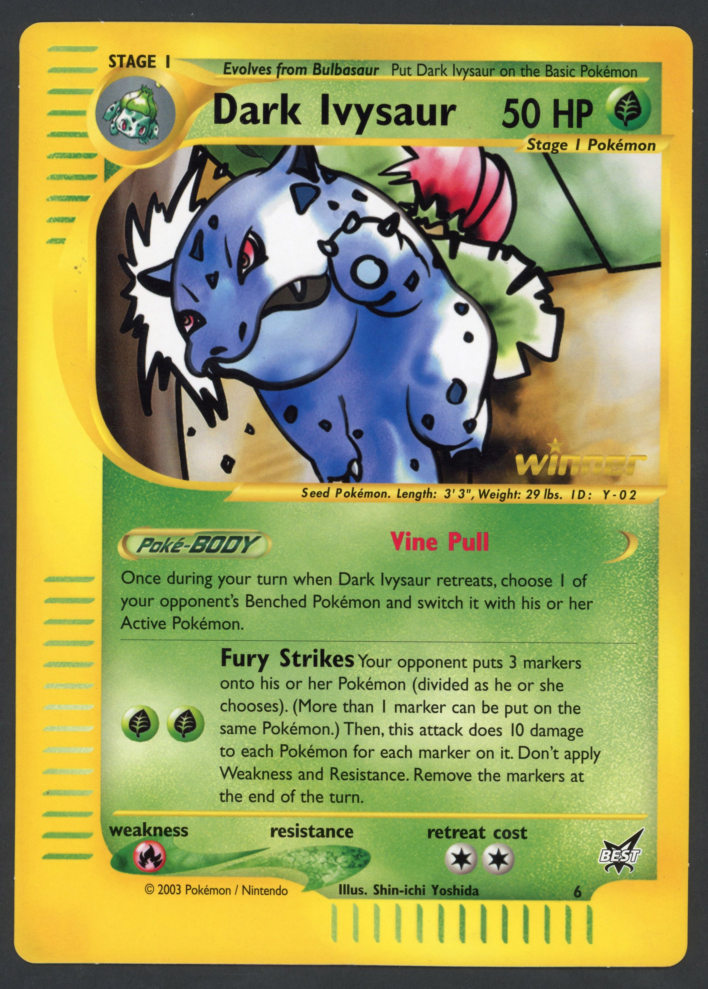 x3 Best of Game JUMBO - Electabuzz, Rocket's Sneasel, Dark Ivysaur