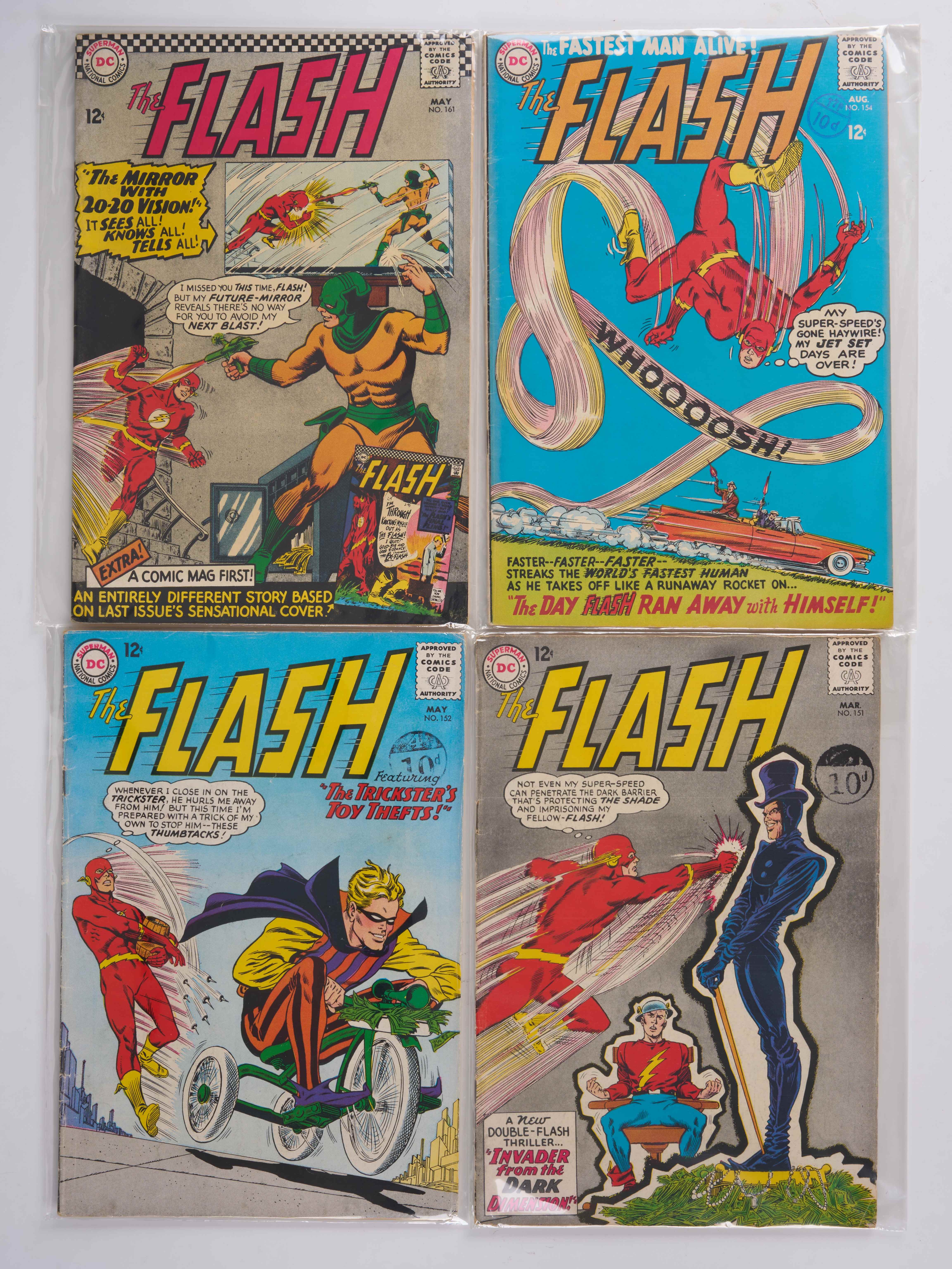 The Flash (DC Comics, 1964-1968) Bundle of 20 Issues