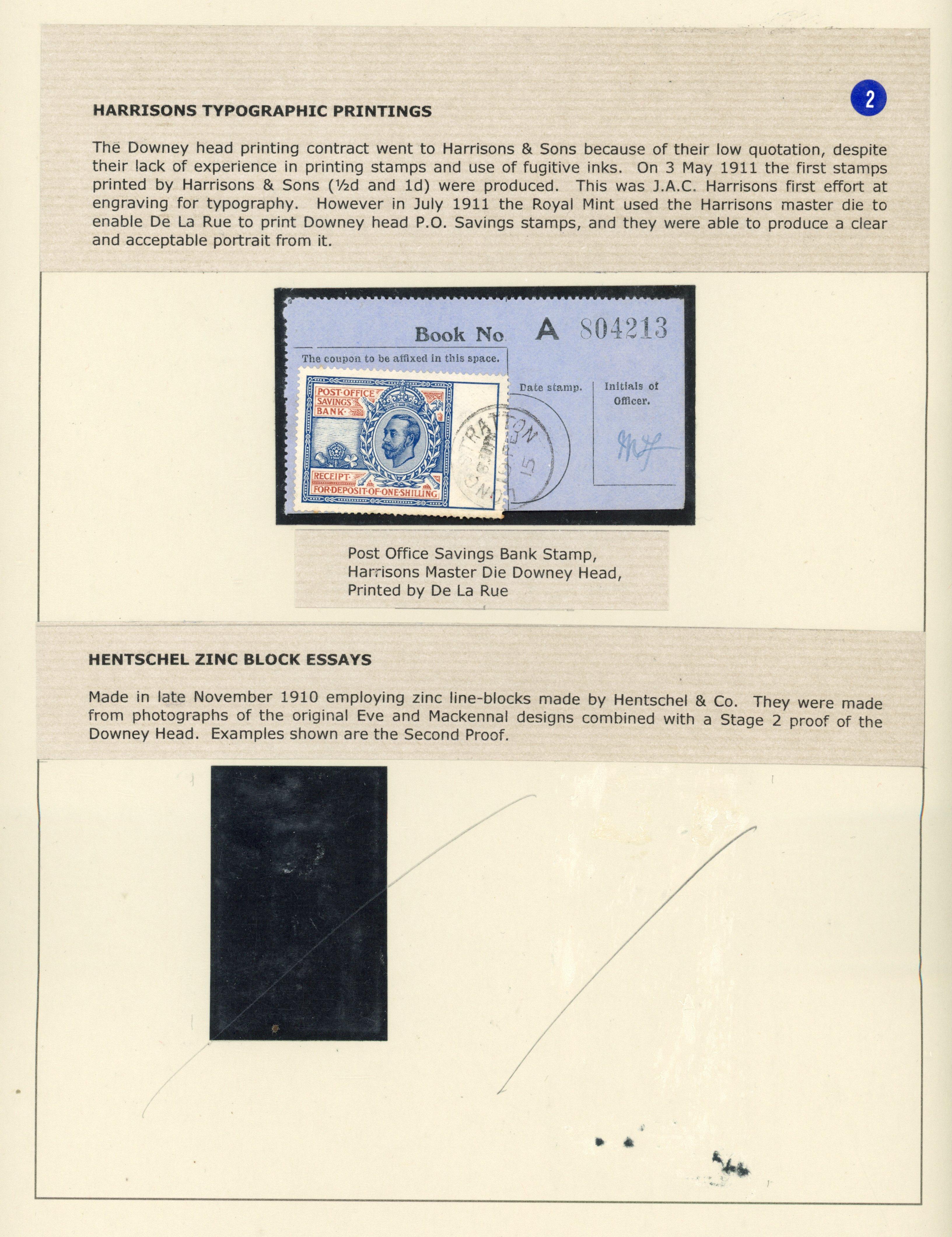 GB 1911-12 Downey mainly mint collection Die 1 types