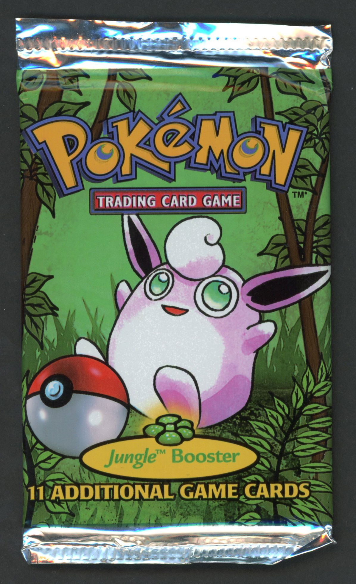 Jungle Sealed Unlimited Booster Pack - Wigglytuff Artwork