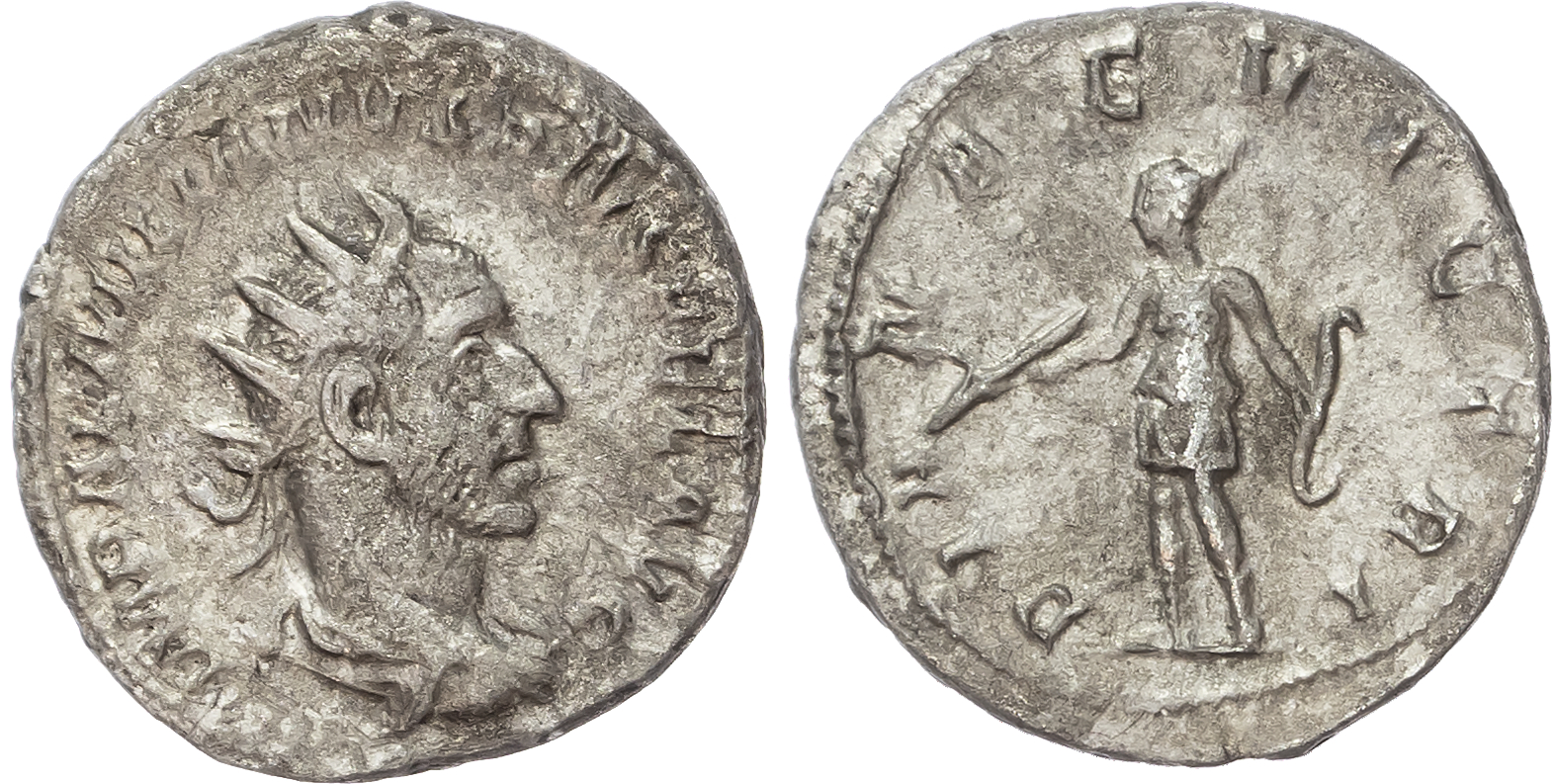 Aemilian (AD 253), AR Antoninianus, Rome, 3.62g. 