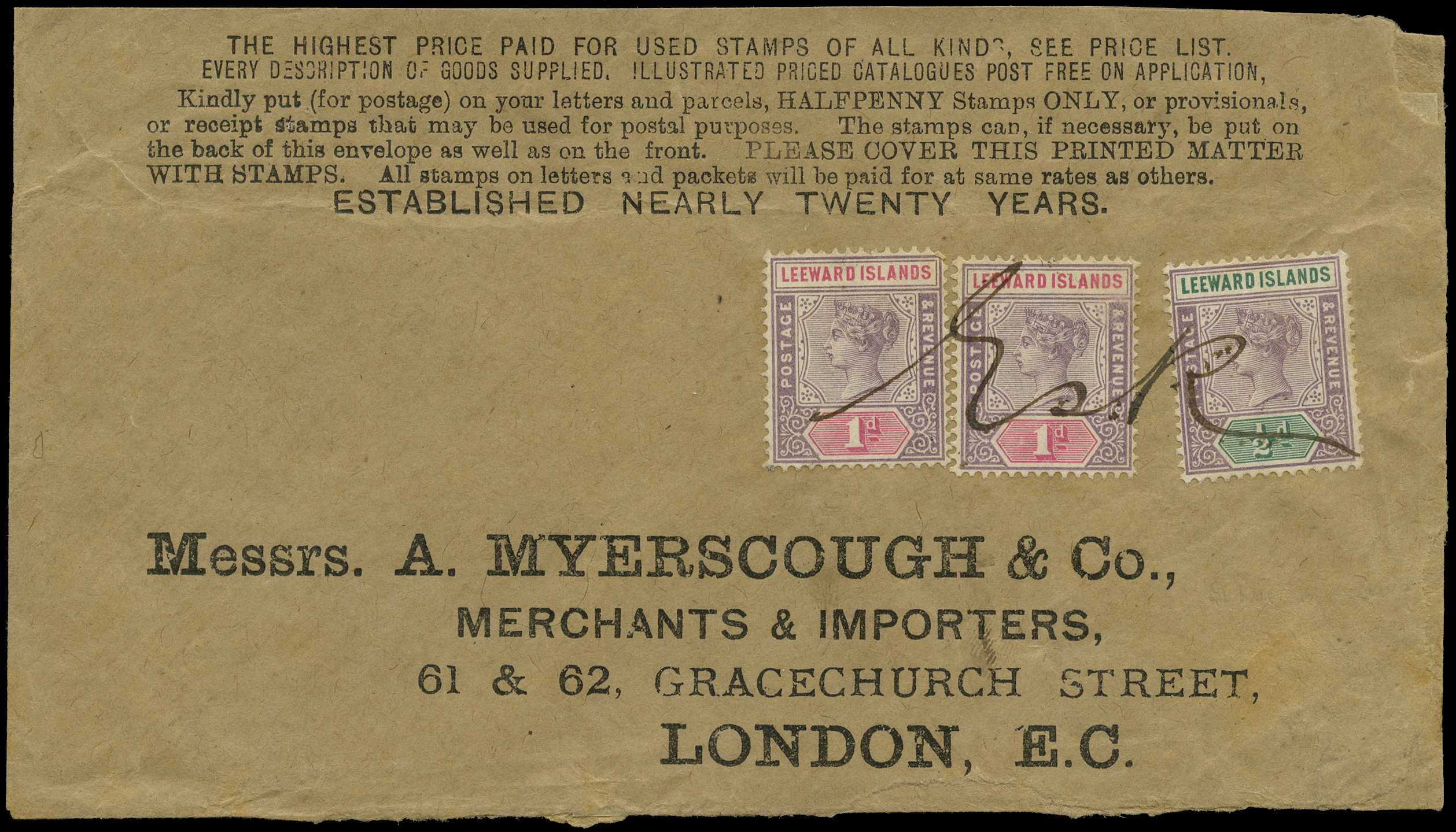 1897 (NO 12) ) Myerscough cover to...