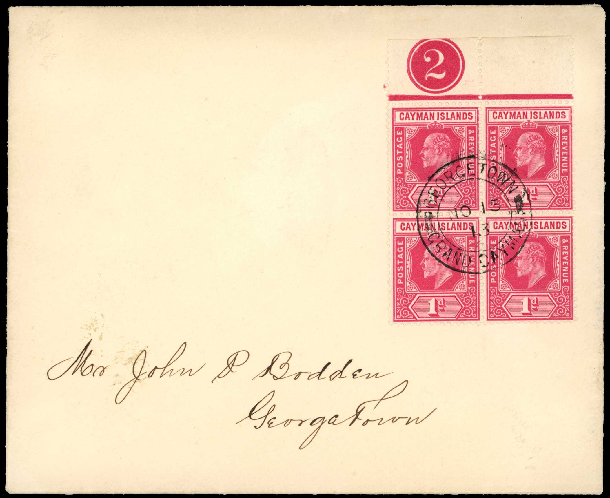 1908-13 Selection of KEVII covers with...