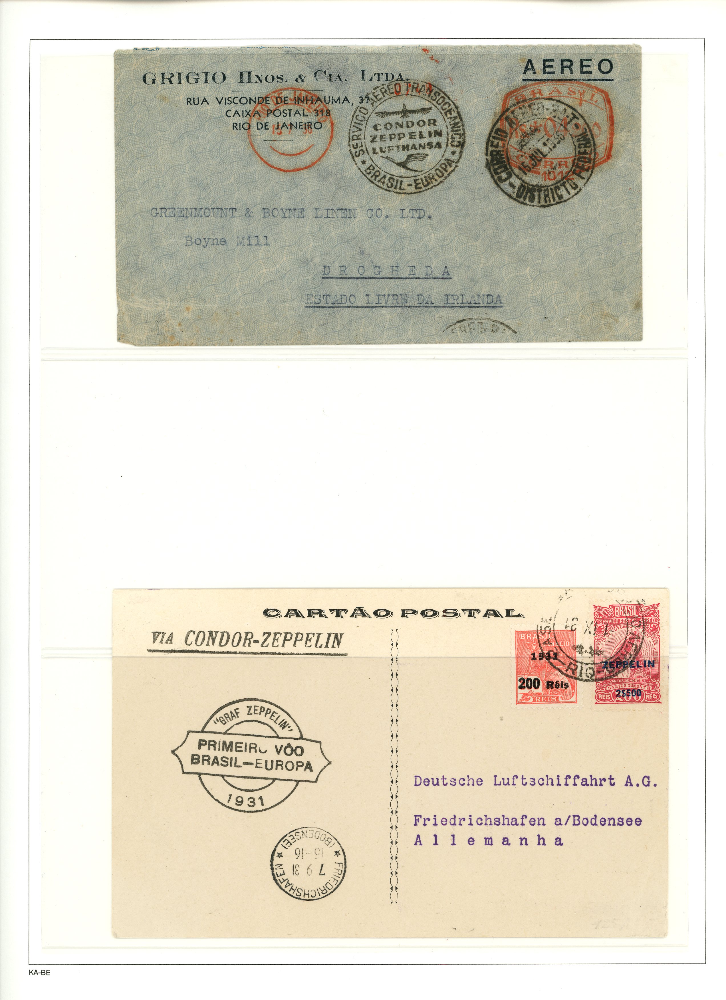 POSTAL HISTORY: collection of forty...