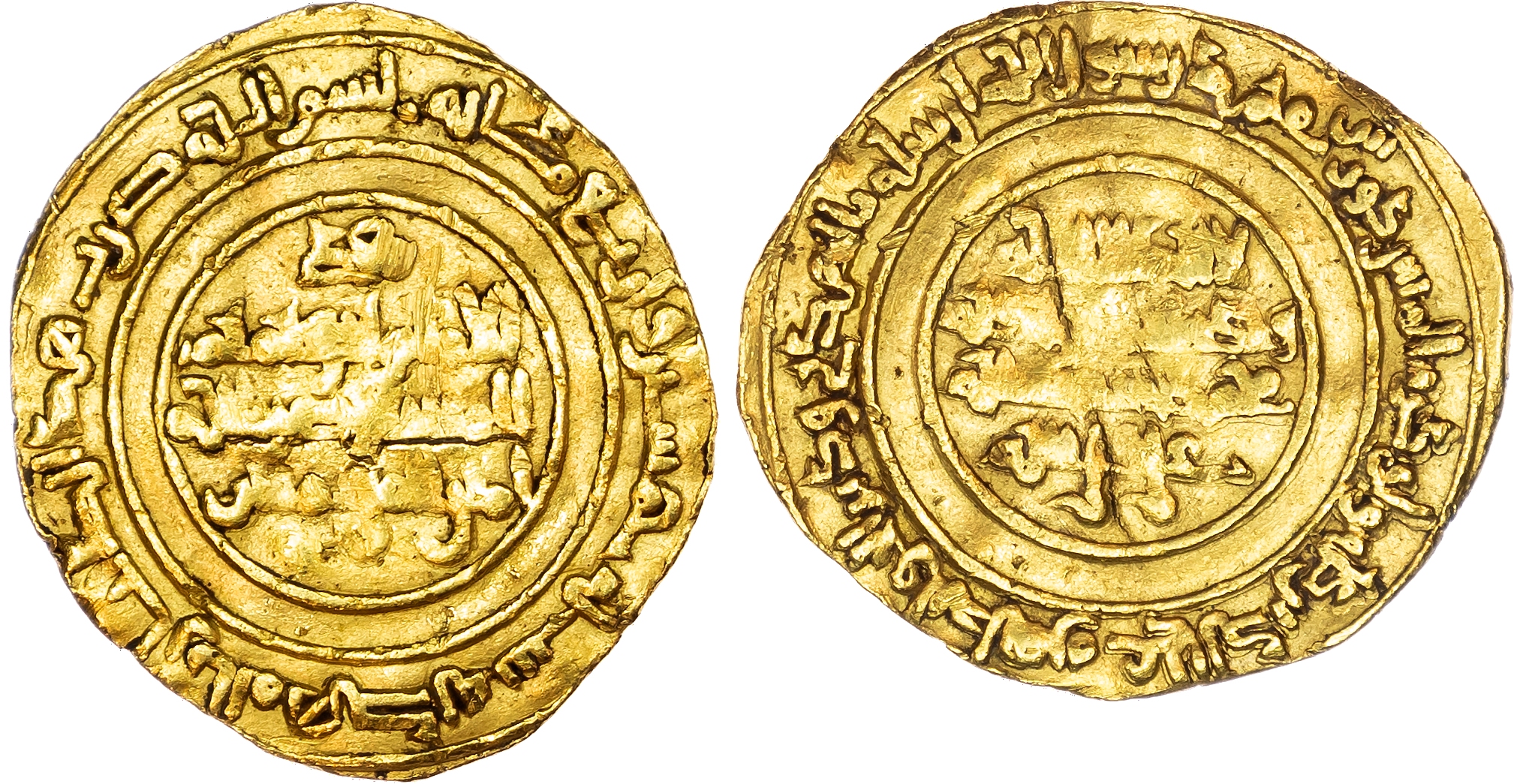 Fatimid, al‑Mustansir (AH 427‑487 / 1036‑1094 AD), gold Dinar, AH 450 / 1058 AD, al‑Mahdiya