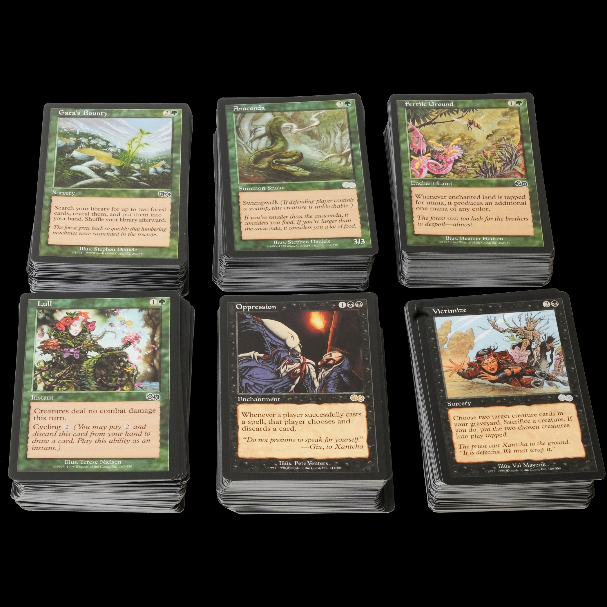 Magic The Gathering Urza's Saga Collection. 