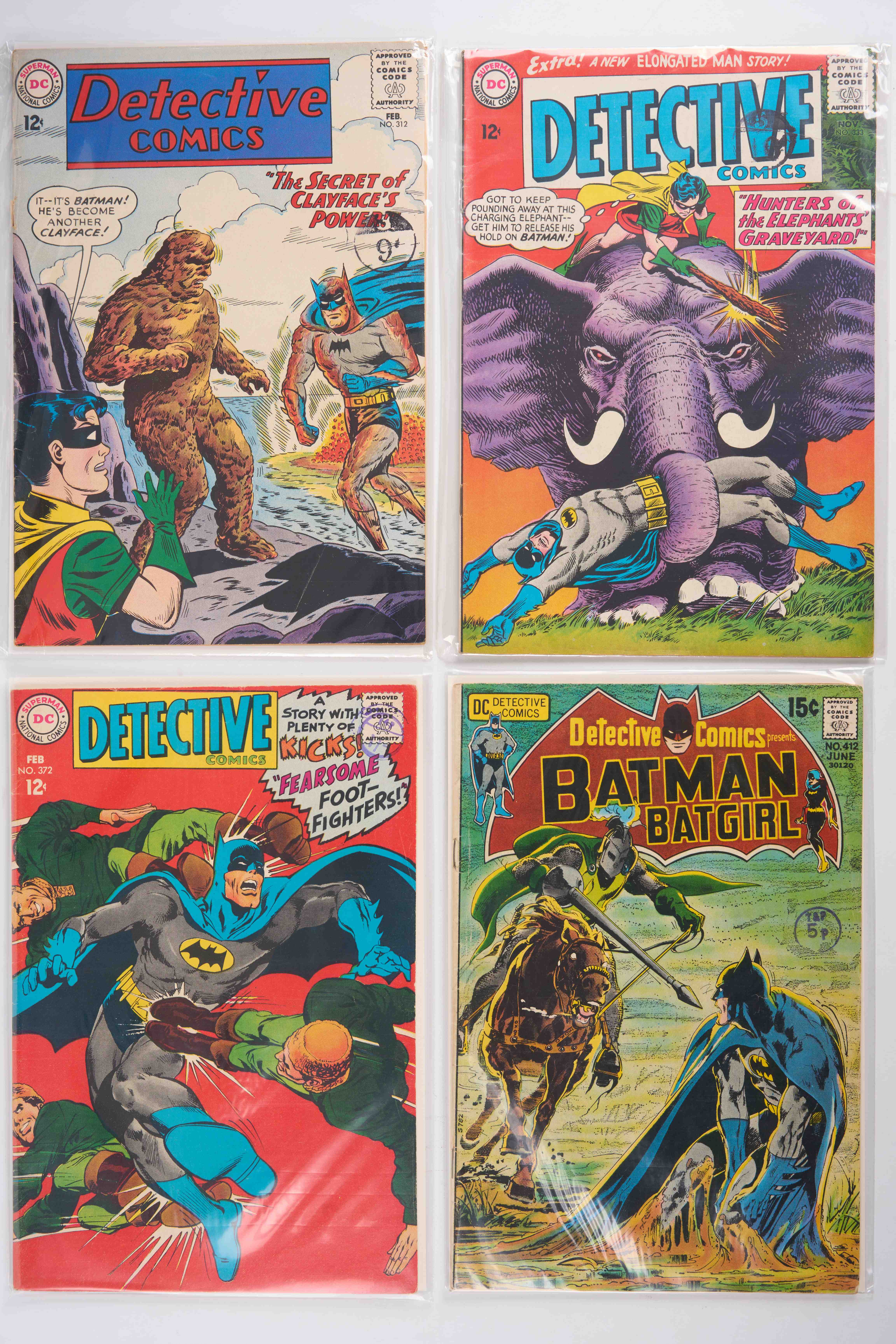 Batman Detective Comics Silver to Modern Age (DC Comics, 1963-1987) Bundle of 35