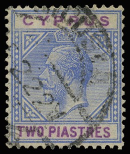 1921-32 Script wmk 2pi blue and purple, variety...