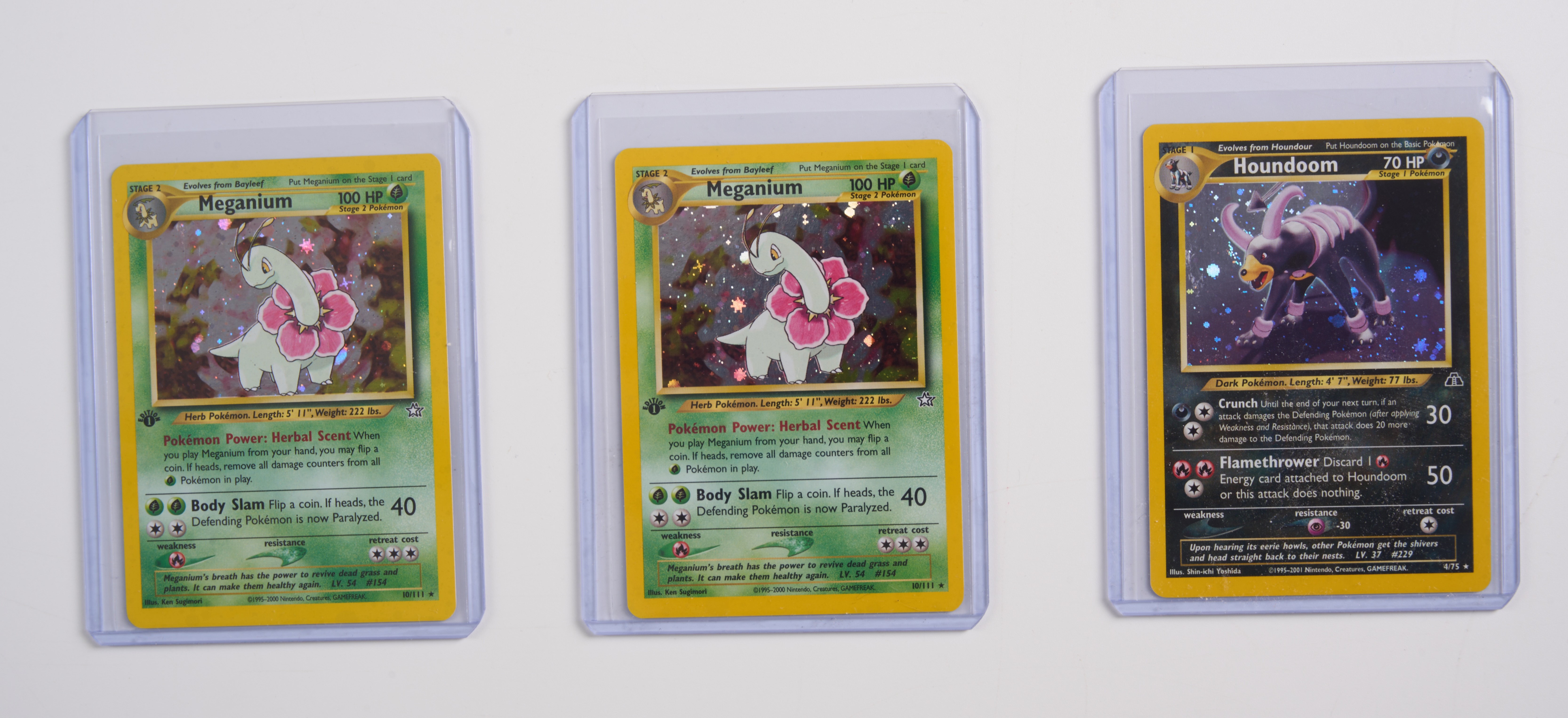 Neo Era Holo Collection - x17 1st Edition and Unlimited Holos LP-NM