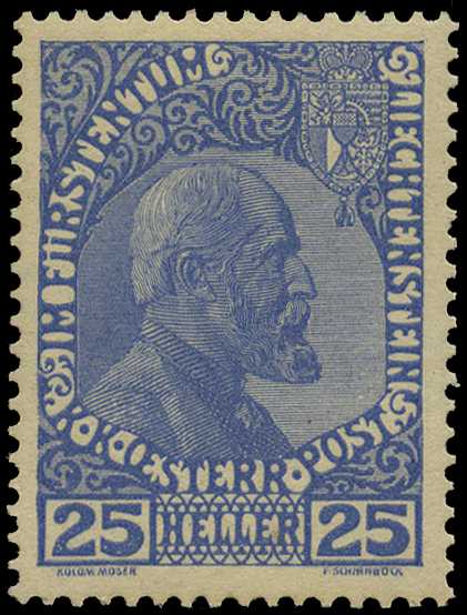 1916 25h ultramarine (ordinary paper)...