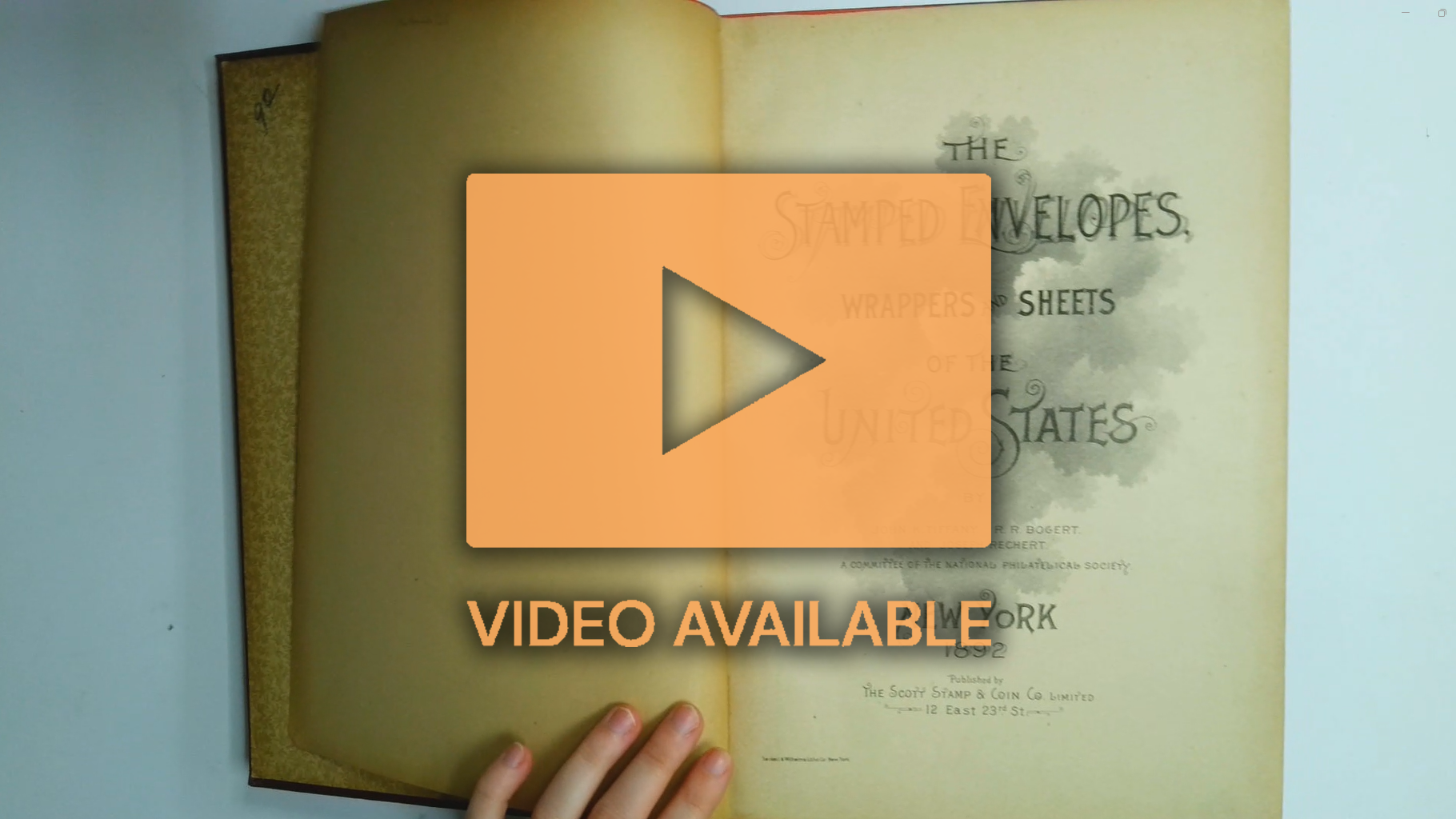 USA 1892 Postal Stationery catalogue