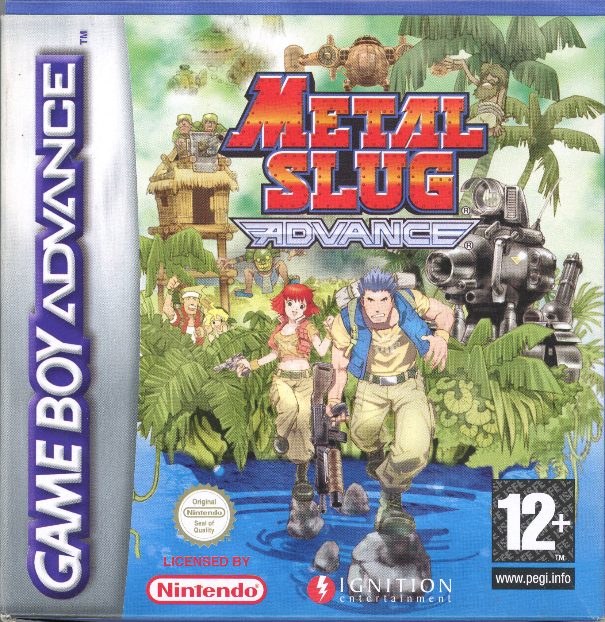 Nintendo - Metal Slug Advance - Game Boy Advanced - NEW/CIB