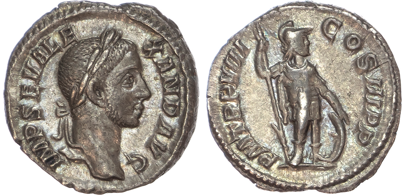 Severus Alexander (AD 222-235) AR Denarius, Rome, AD 229, 2.84g. 
