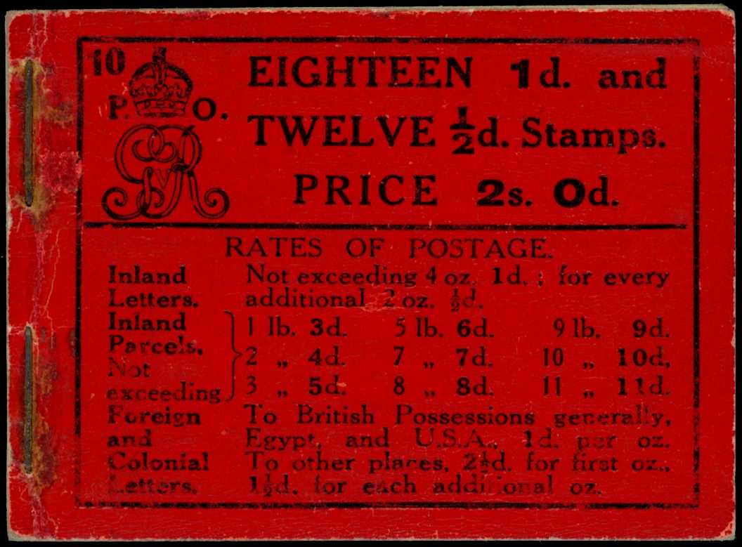 1913 2/- (Edition #10) with mixed perfs, one...