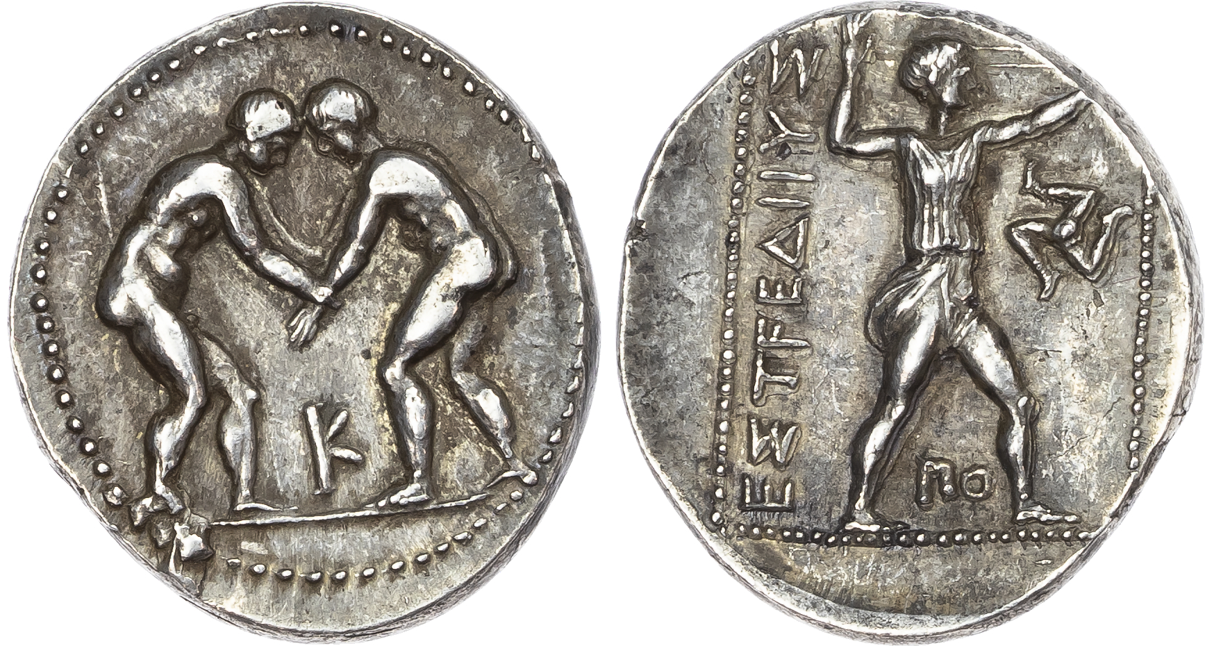 Pamphylia, Aspendos (c. 330/25 – 300/250 BC) AR Stater, 10.87g. 