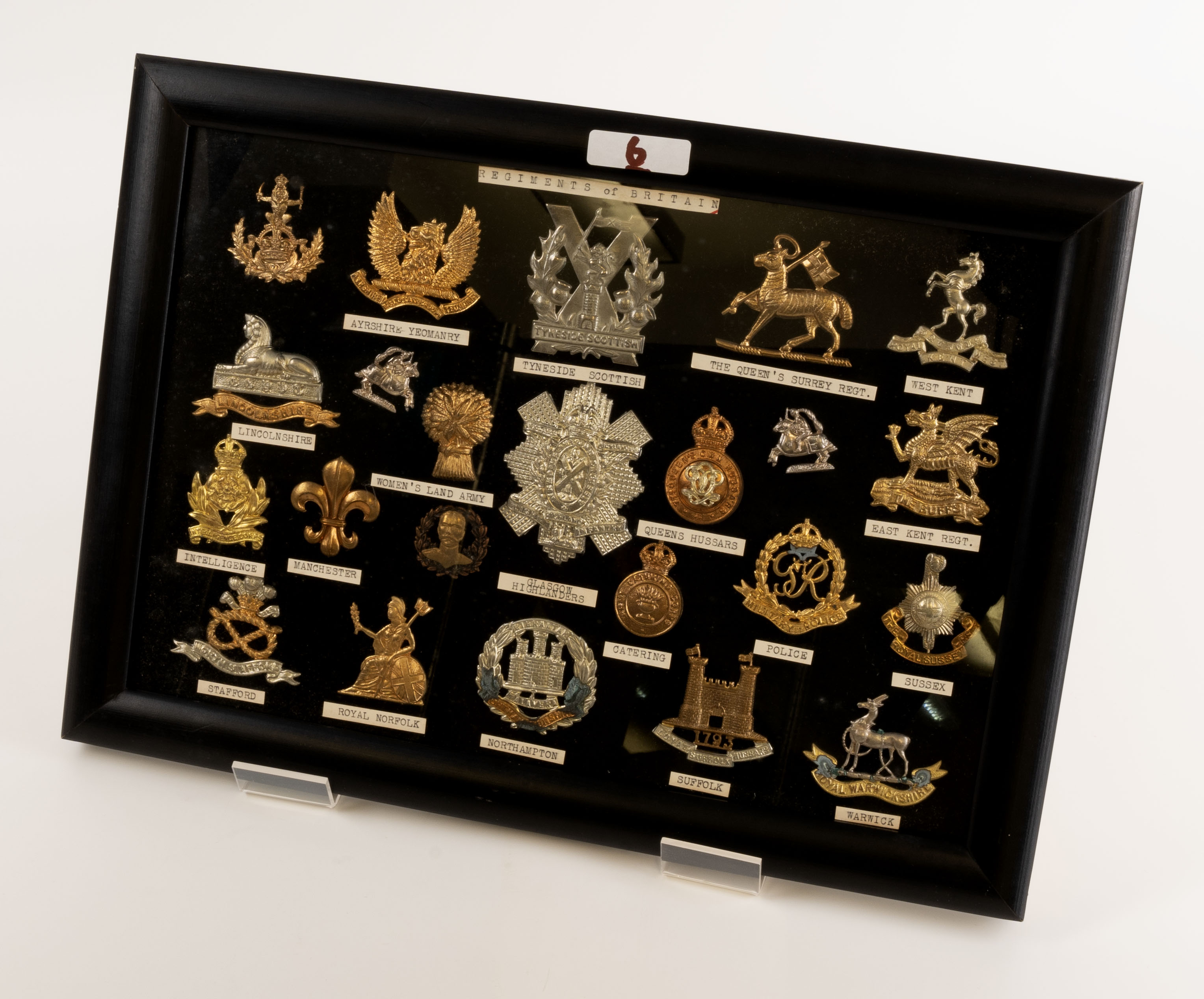 Badges - British Military Badges, regimental etc, (23 items)