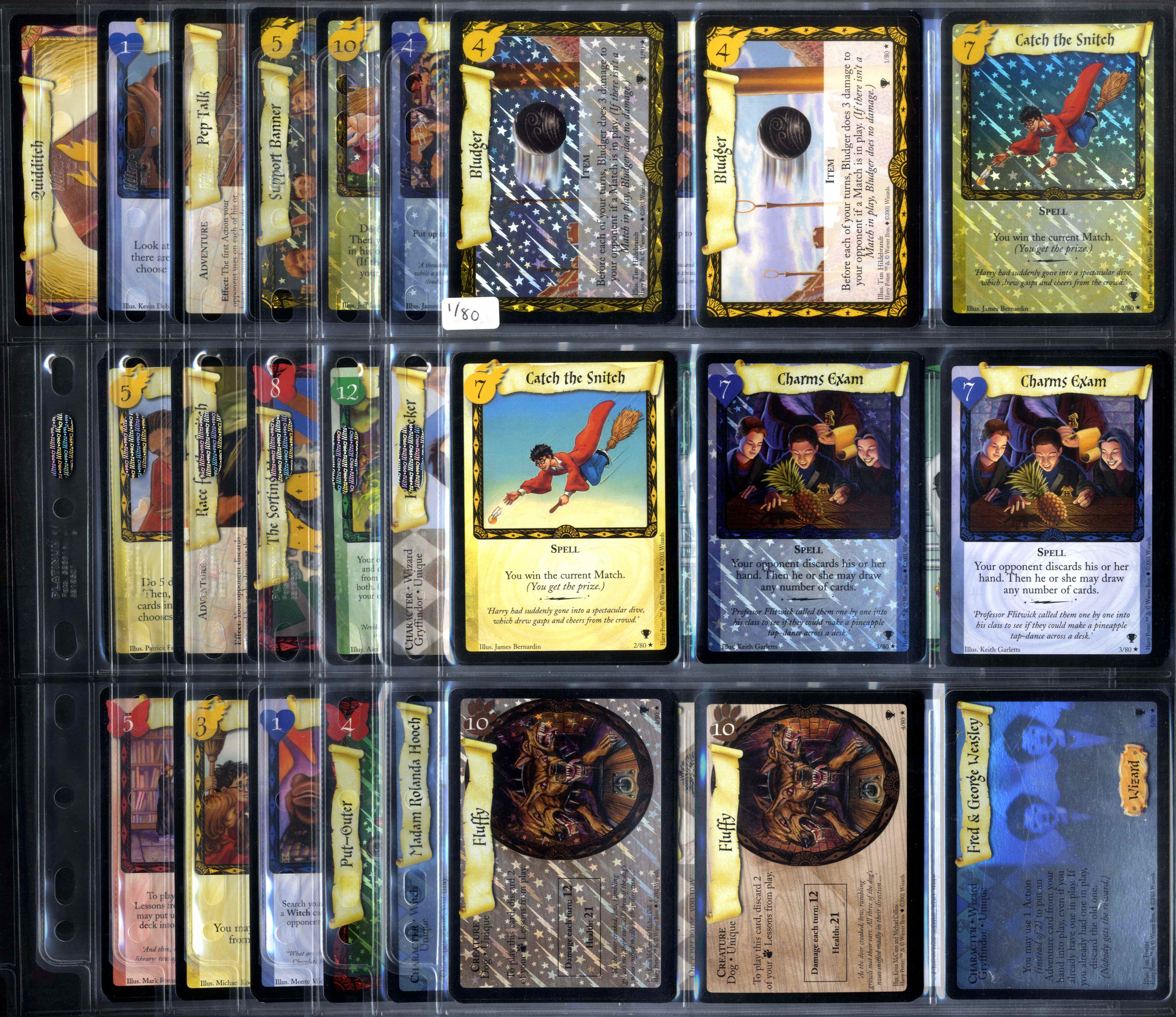 Harry Potter TCG - Complete Quidditch Cup Expansion 80/80