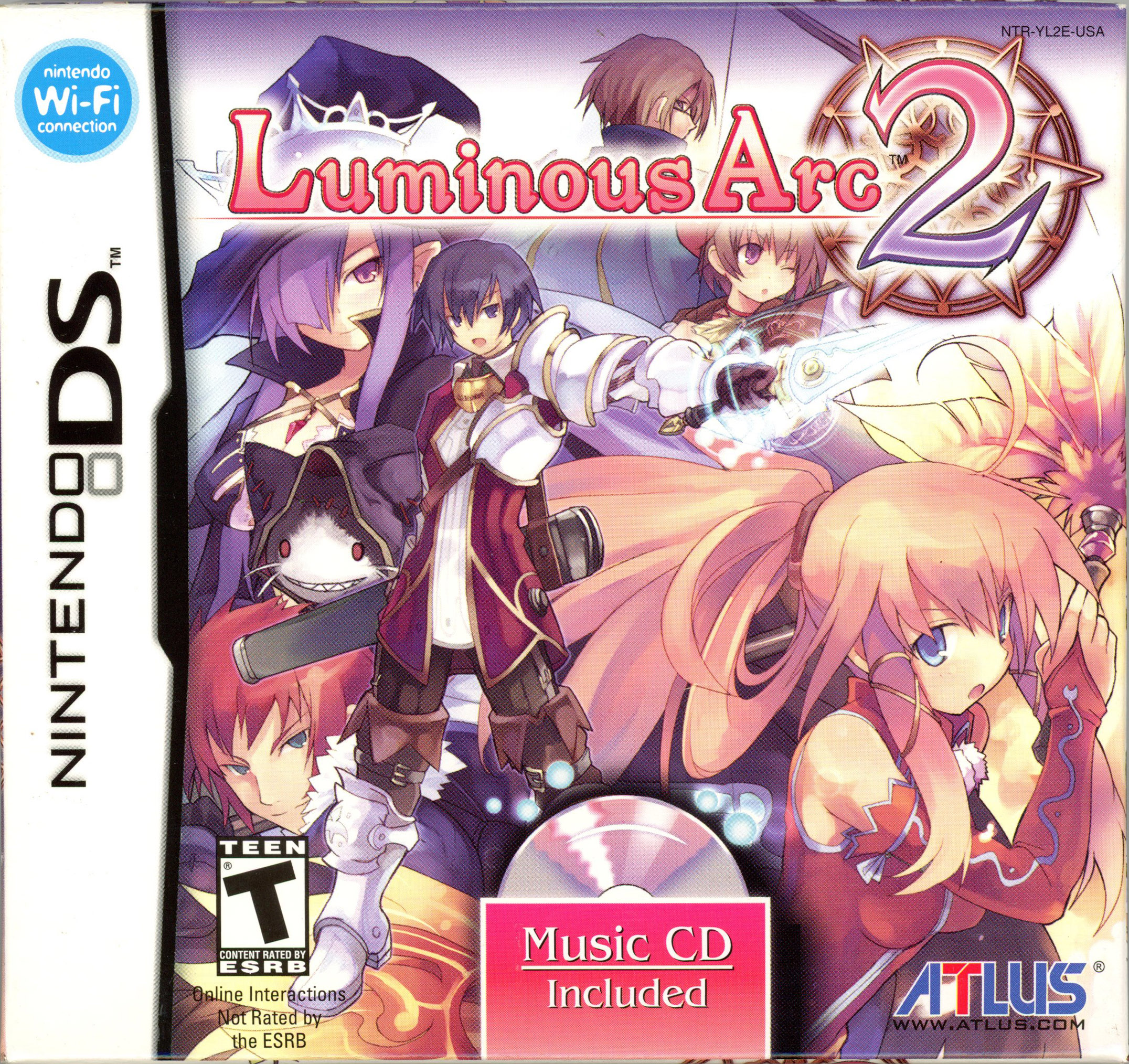 Nintendo - Luminous Arc 2 Slip Case Edition  - DS - Factory Sealed