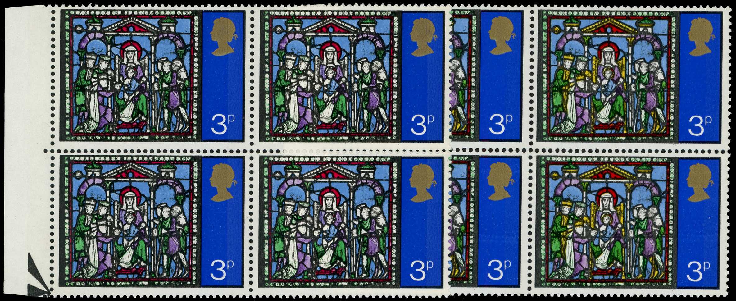 1971 3p Christmas. Very fine unmounted o.g....