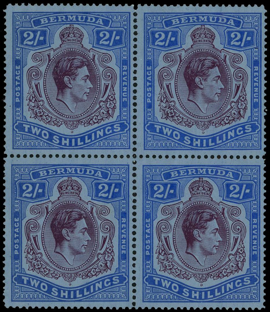 Bermuda SG 116b block mint