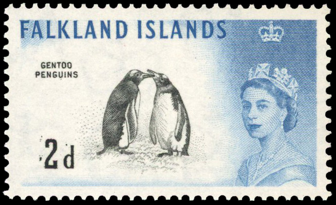 Falkland Islands SG 195 var mint