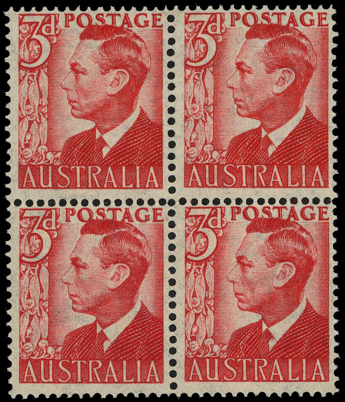 Australia SG 235 var block mint