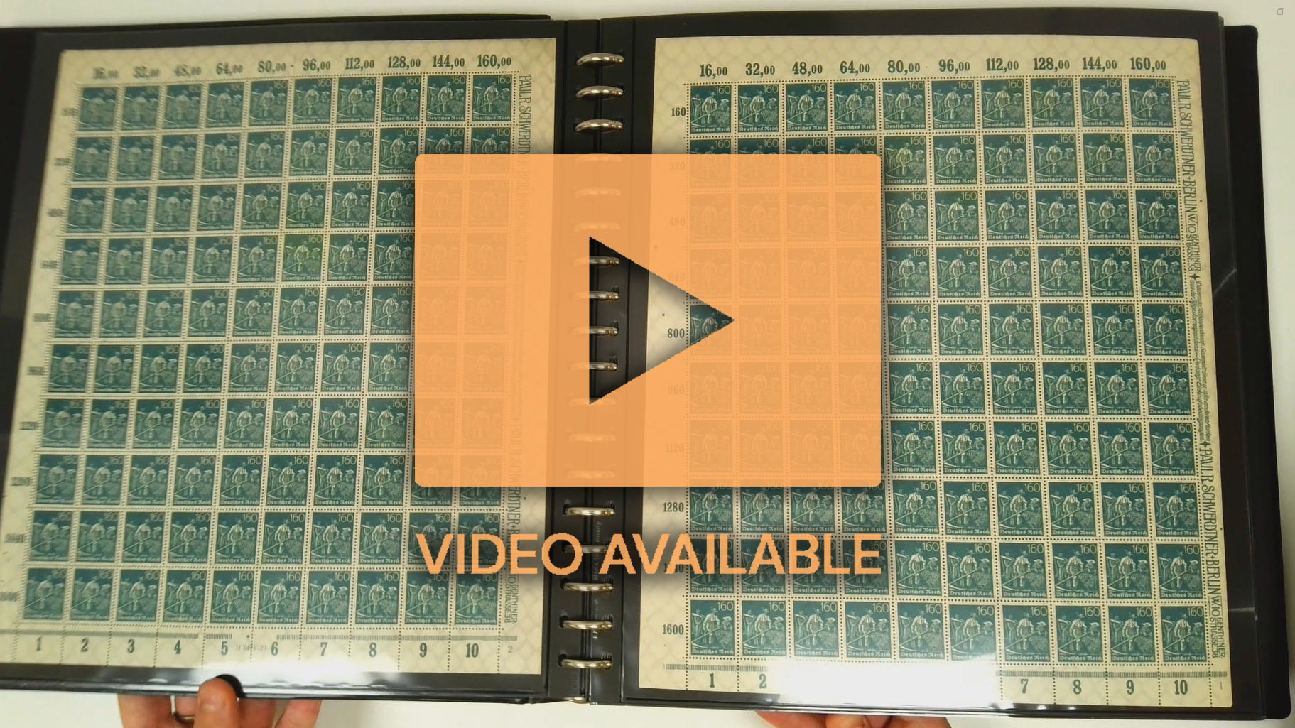 Germany Inflation 1921-22 complete sheets