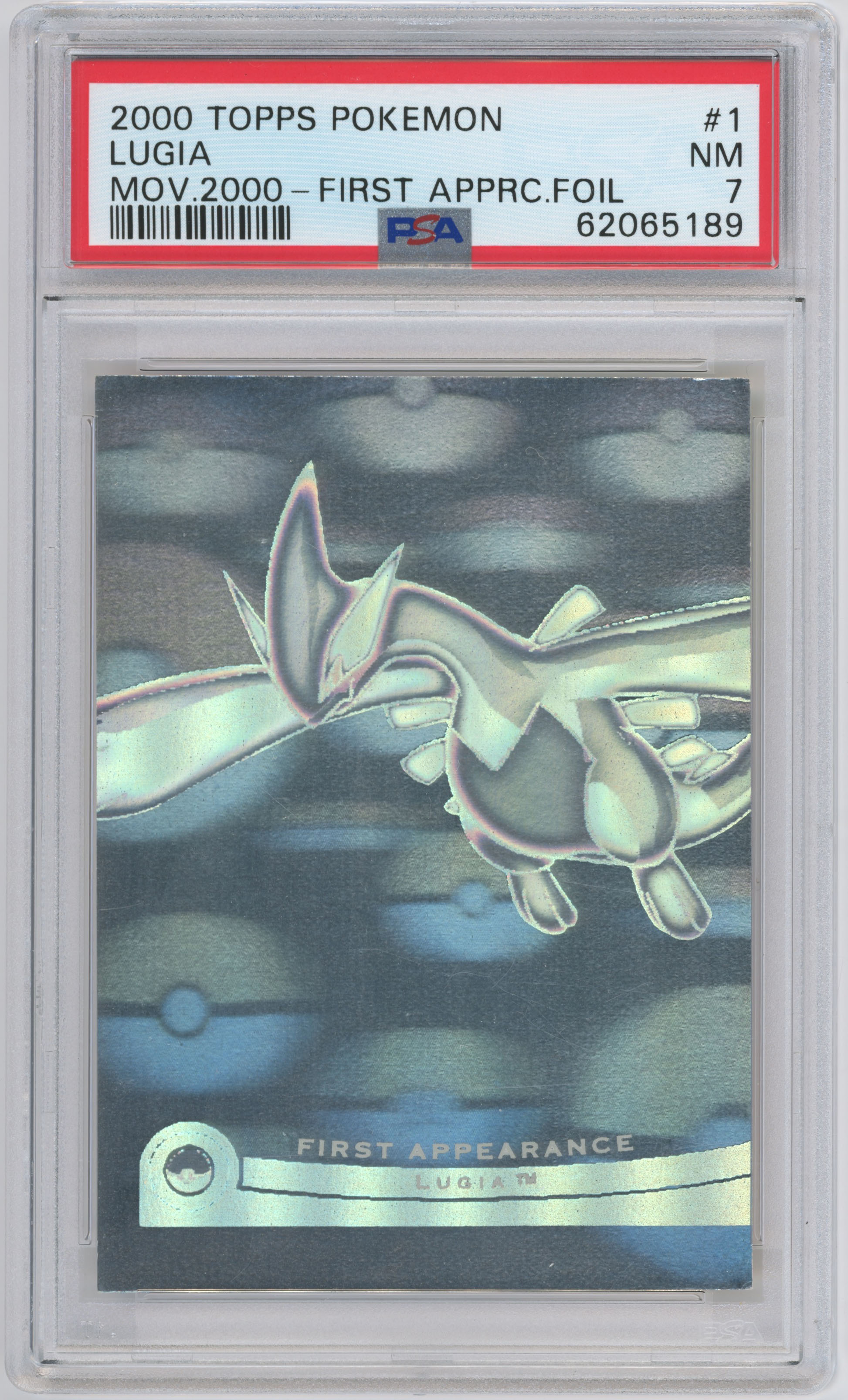 Pokémon Topps - PSA 7 Lugia First Appearance Foil - Pokémon The Movie 2000