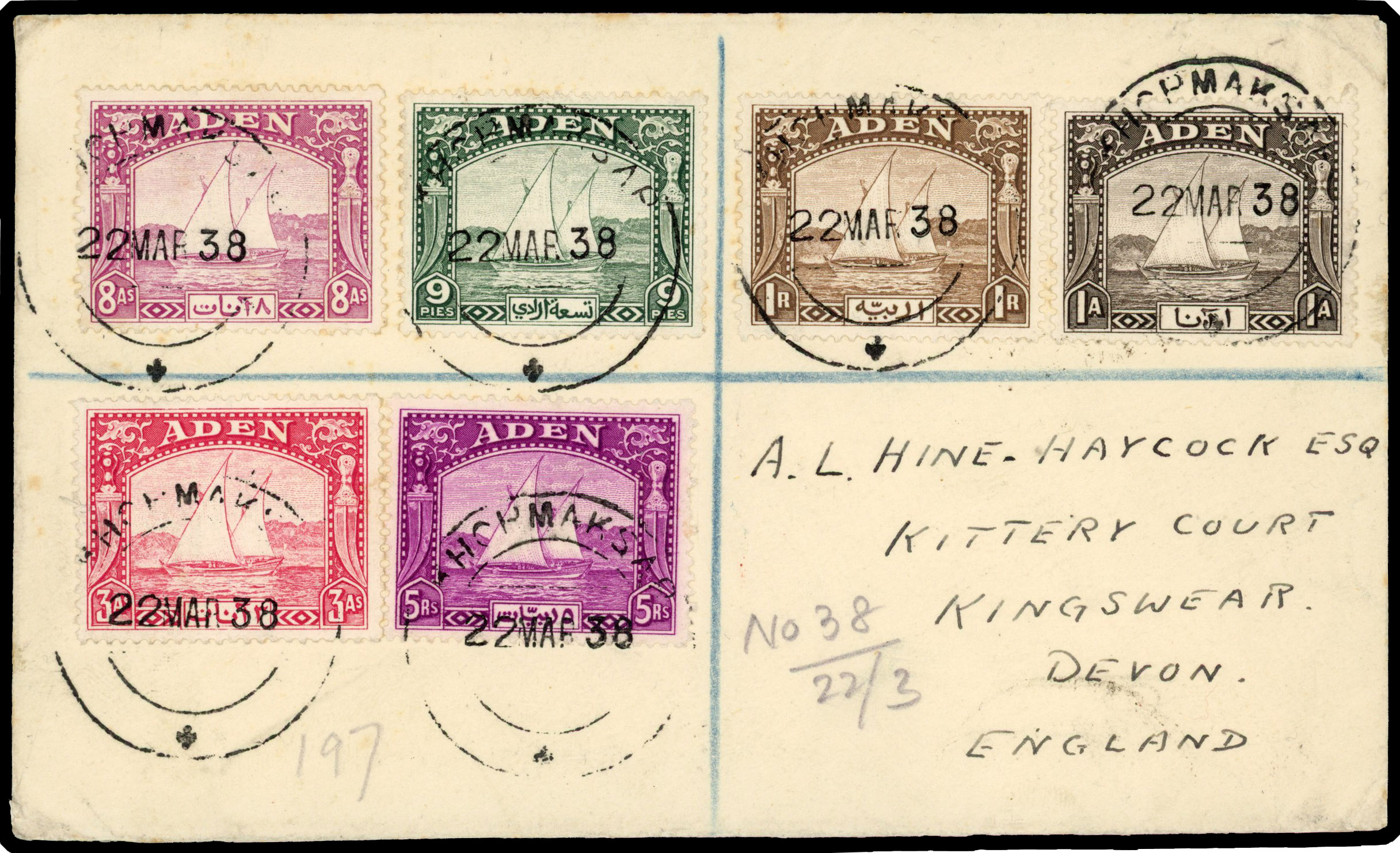 Aden Dhow set on two covers