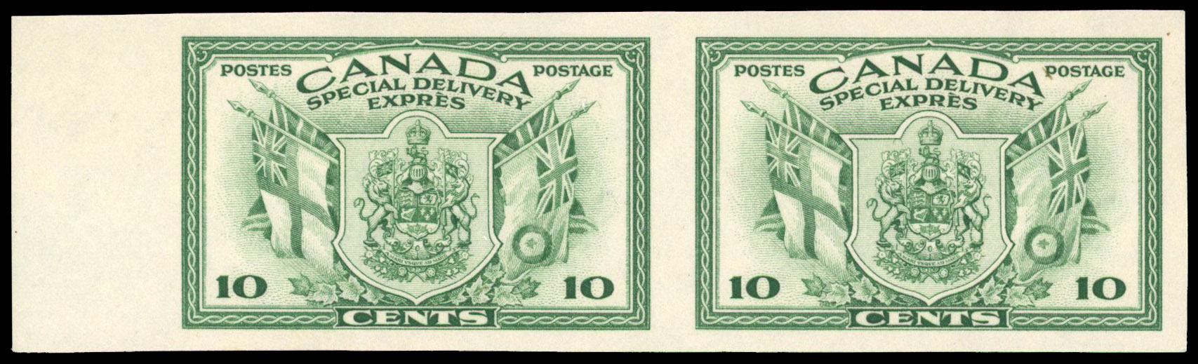 Canada SG S12 var pair mint