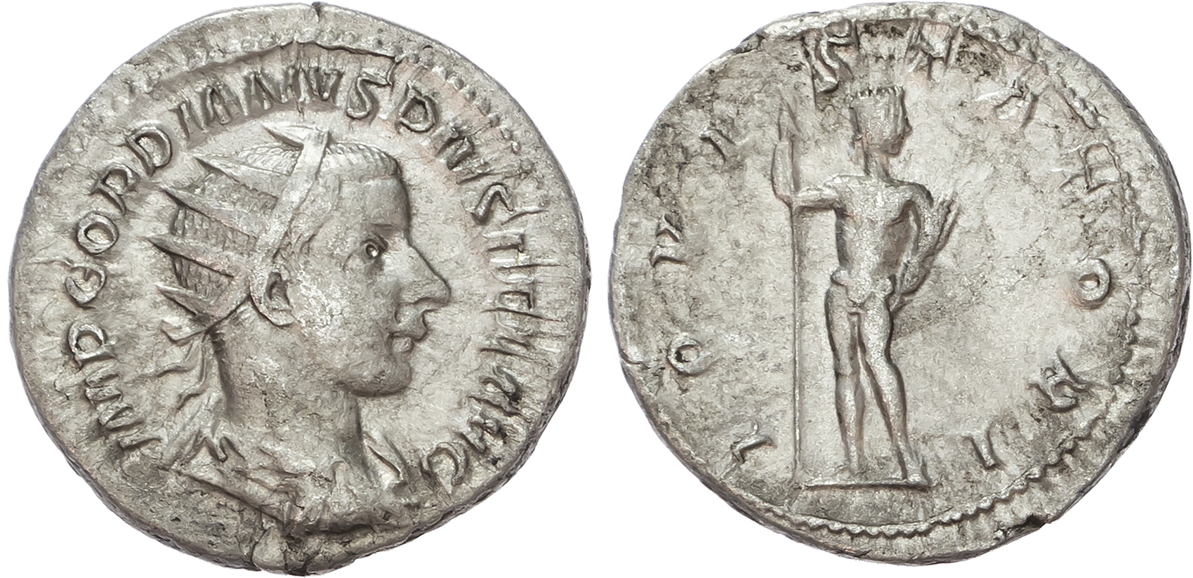 Gordian III (AD 238-244) AR Antoninianus, Rome, AD 243, 4.35g. 