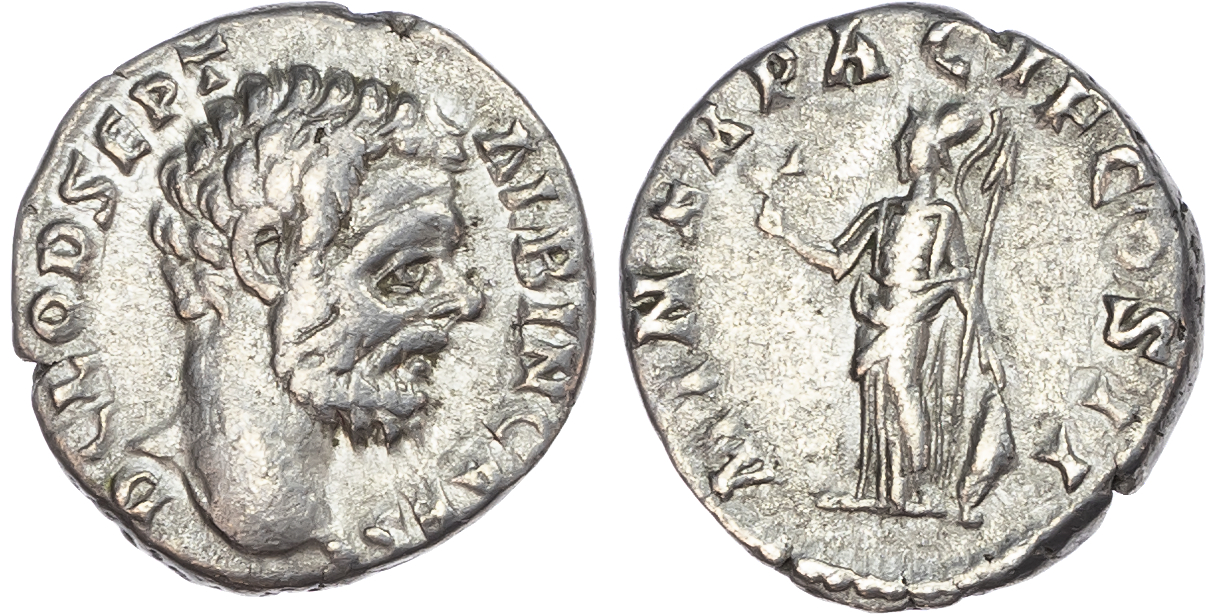 Clodius Albinus (as Caesar, AD 193-195) AR Denarius, Rome, AD 194-195, 2.84g. 