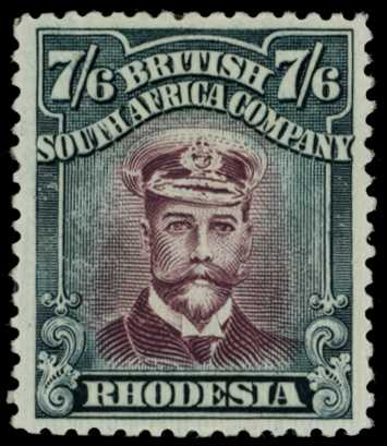 1922-4 7/6d Head Die IIIB, perf 14, white...