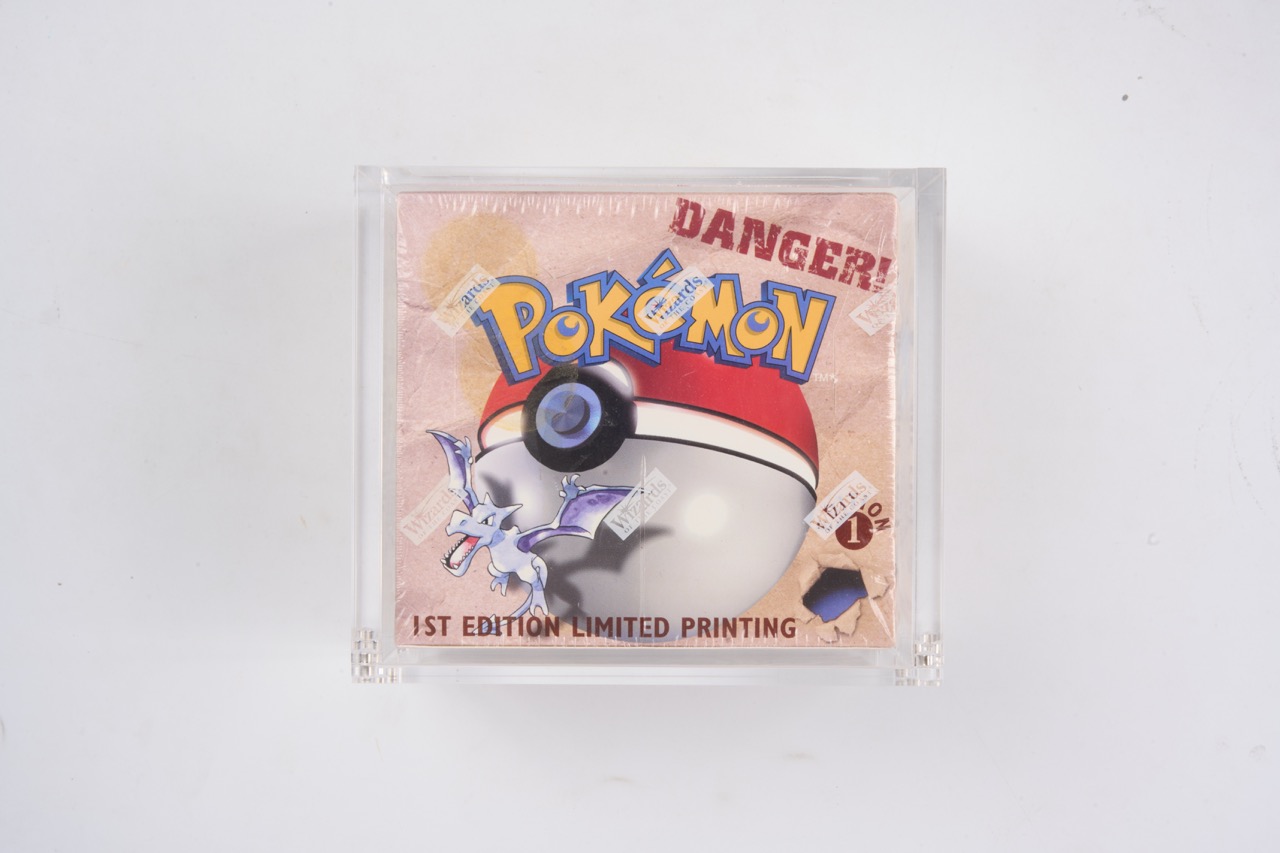 Pokémon 1st Edition Fossil Sealed Booster Box 1999