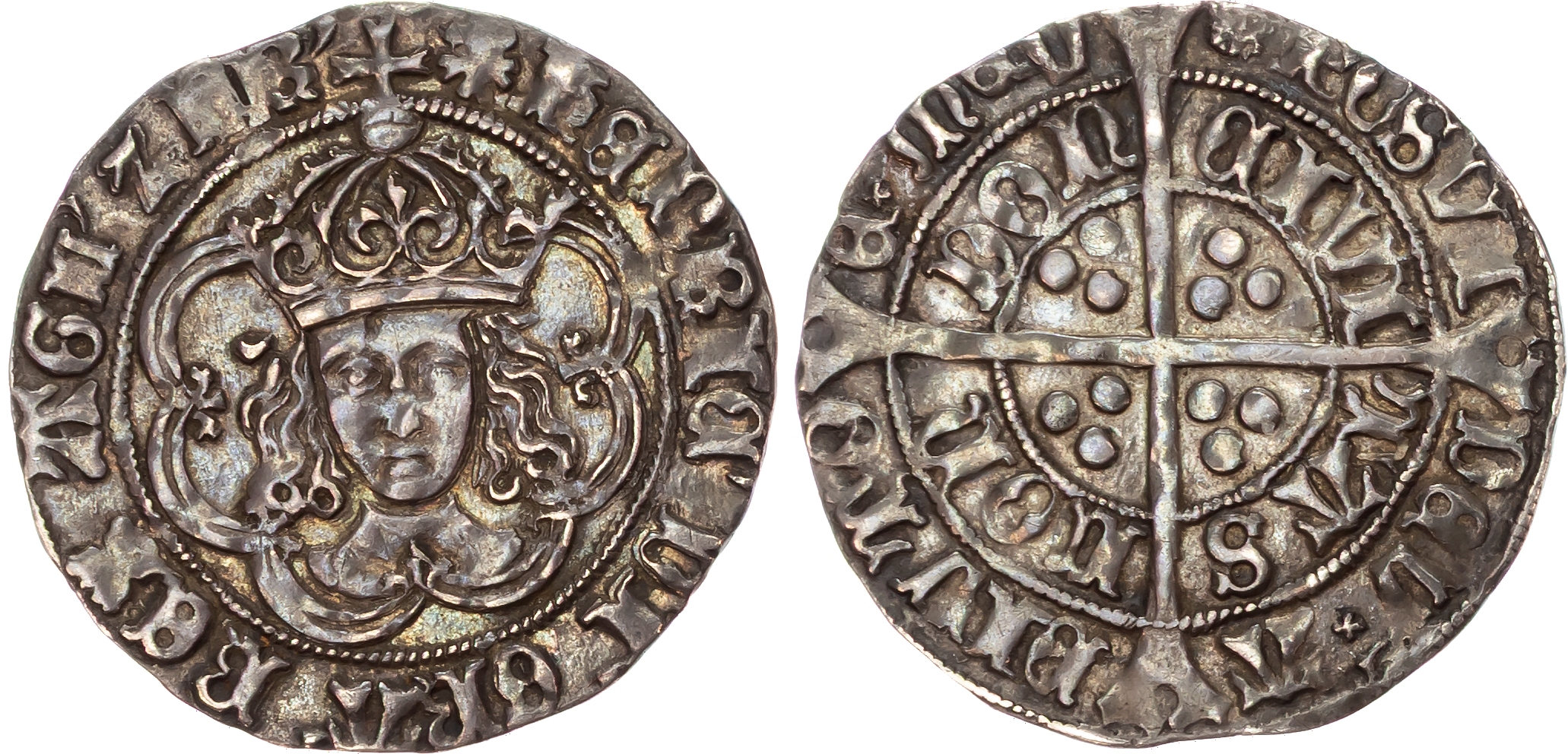 Henry VII (1485‑1509), AR Groat, 2.95gm., type IIIc. 