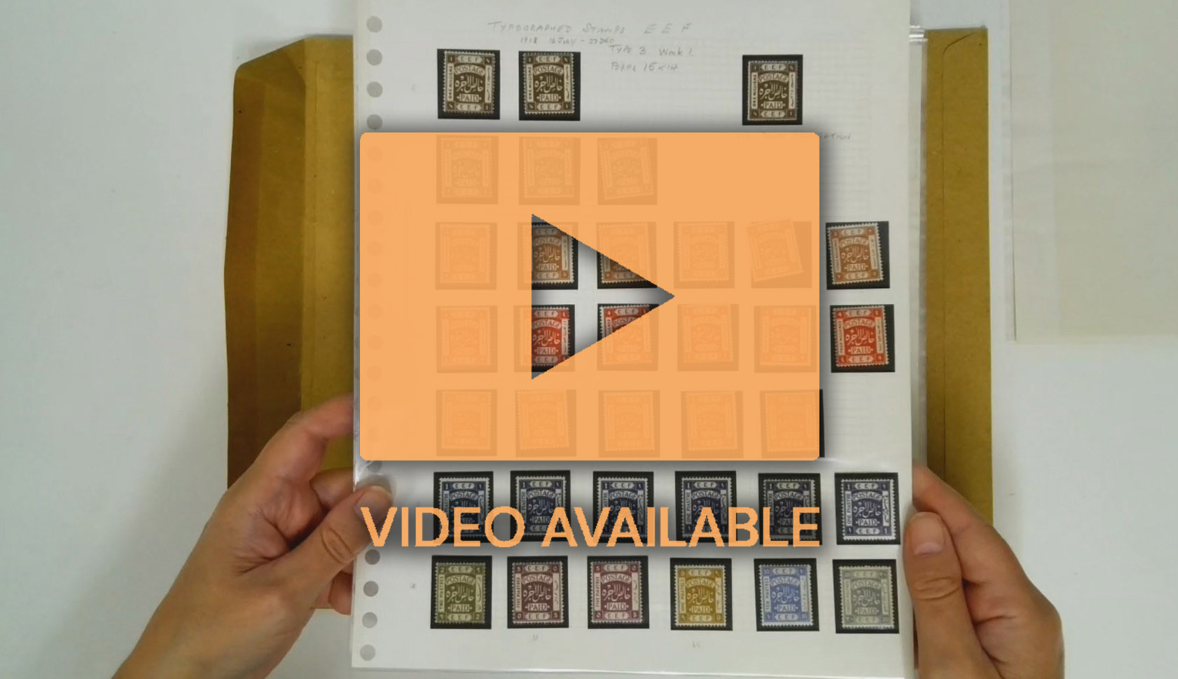 Palestine stamps and covers and Foreign PO's