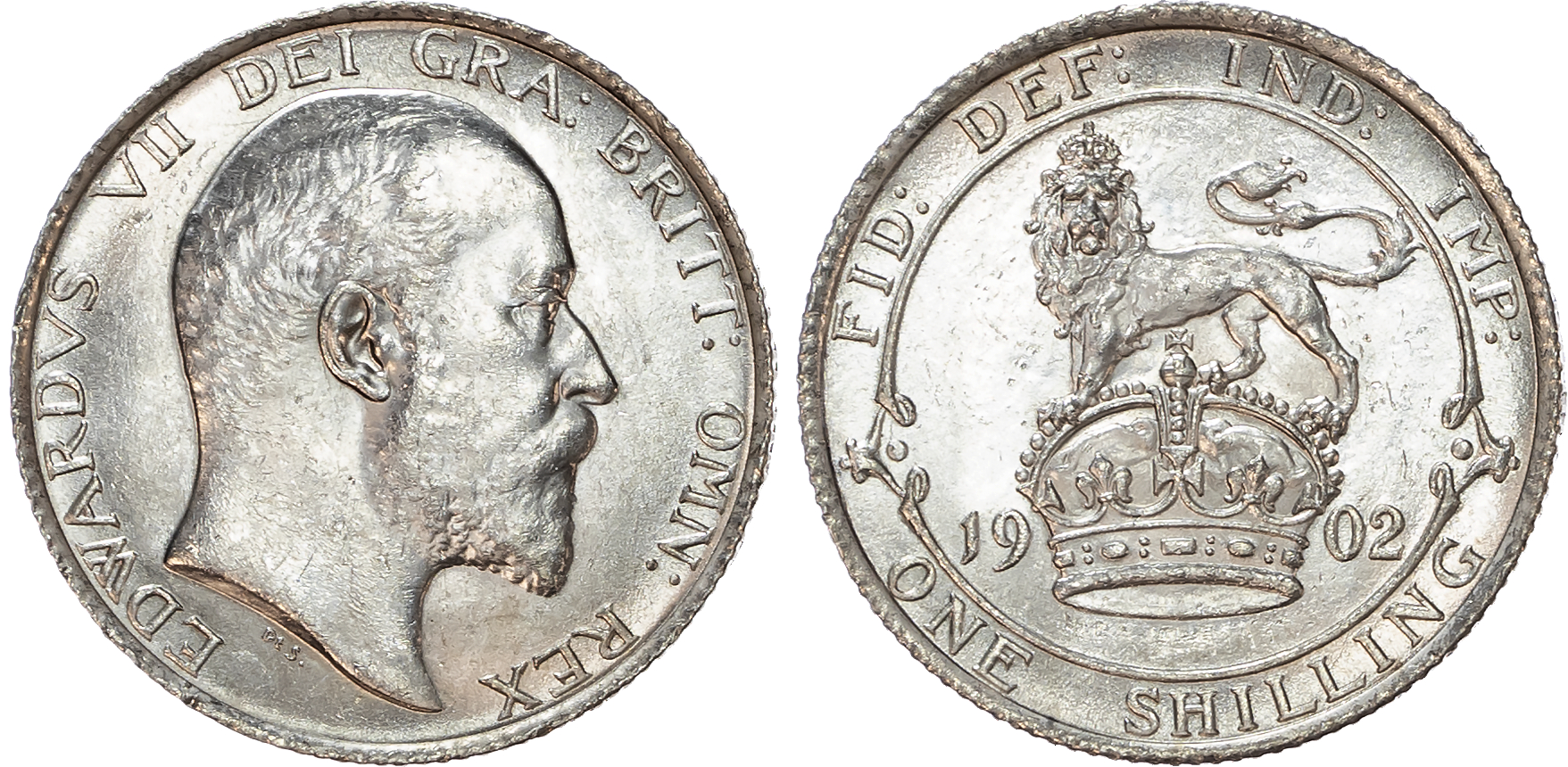 Edward VII (1901-1910) Shilling, 1902.
