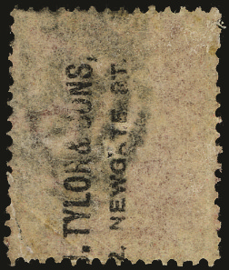 SG43var 1868 J Tylor & Sons underprint