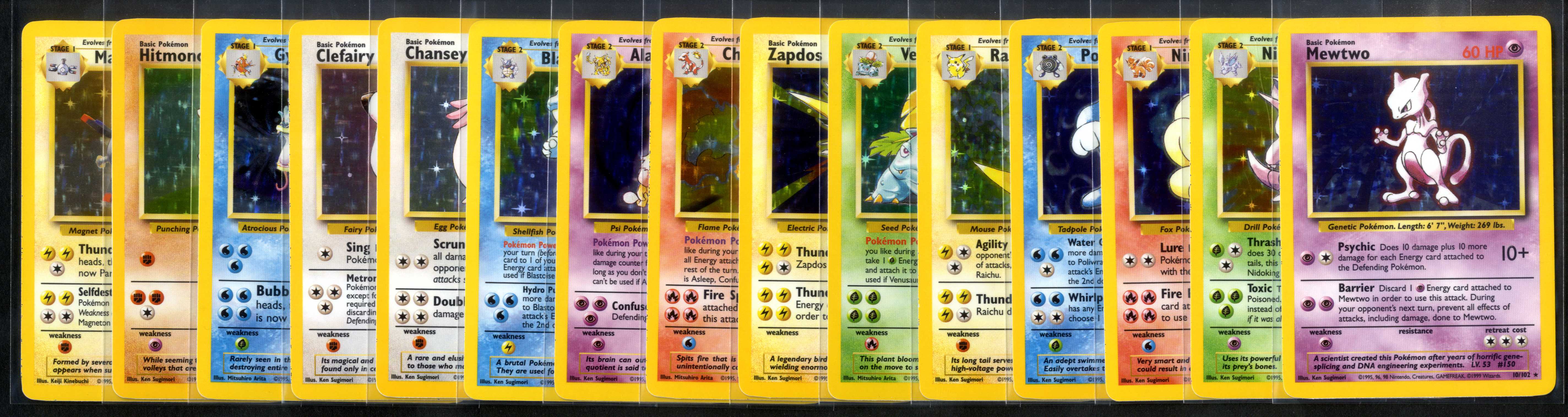Pokémon TCG - Base Set 1999-2000 Collection #95 Cards