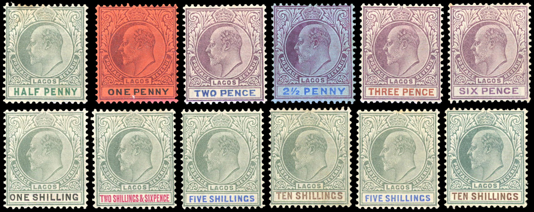 1904-06 mint selection