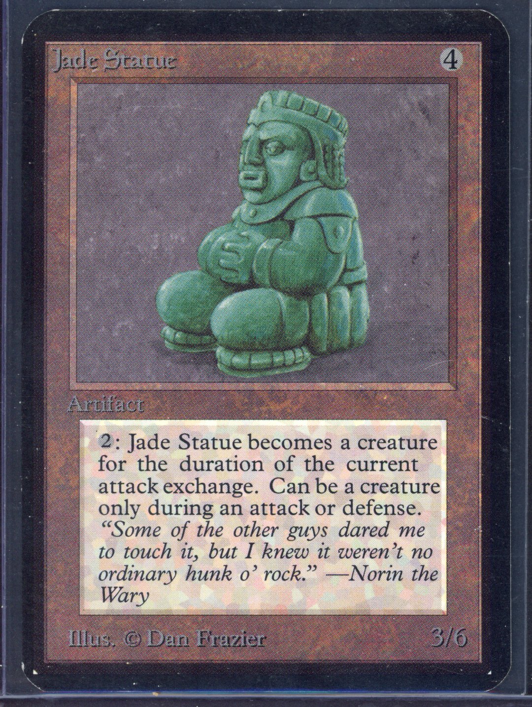 Jade Statue - Alpha - Near Mint