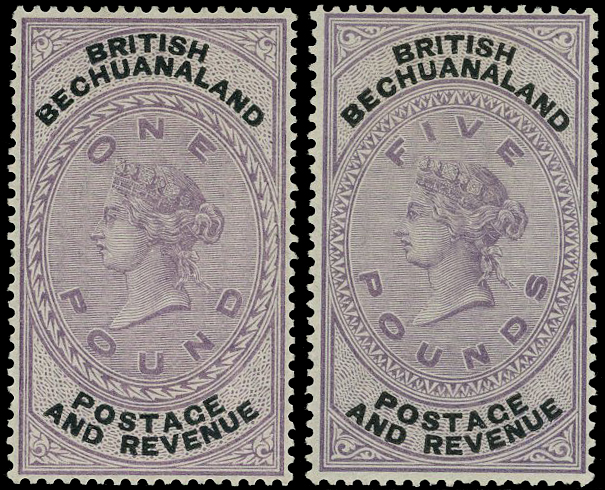 Bechuanaland SG 10-21 mint