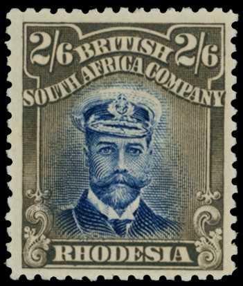 1913-7 2/6d Head Die II, perf 14. A part...