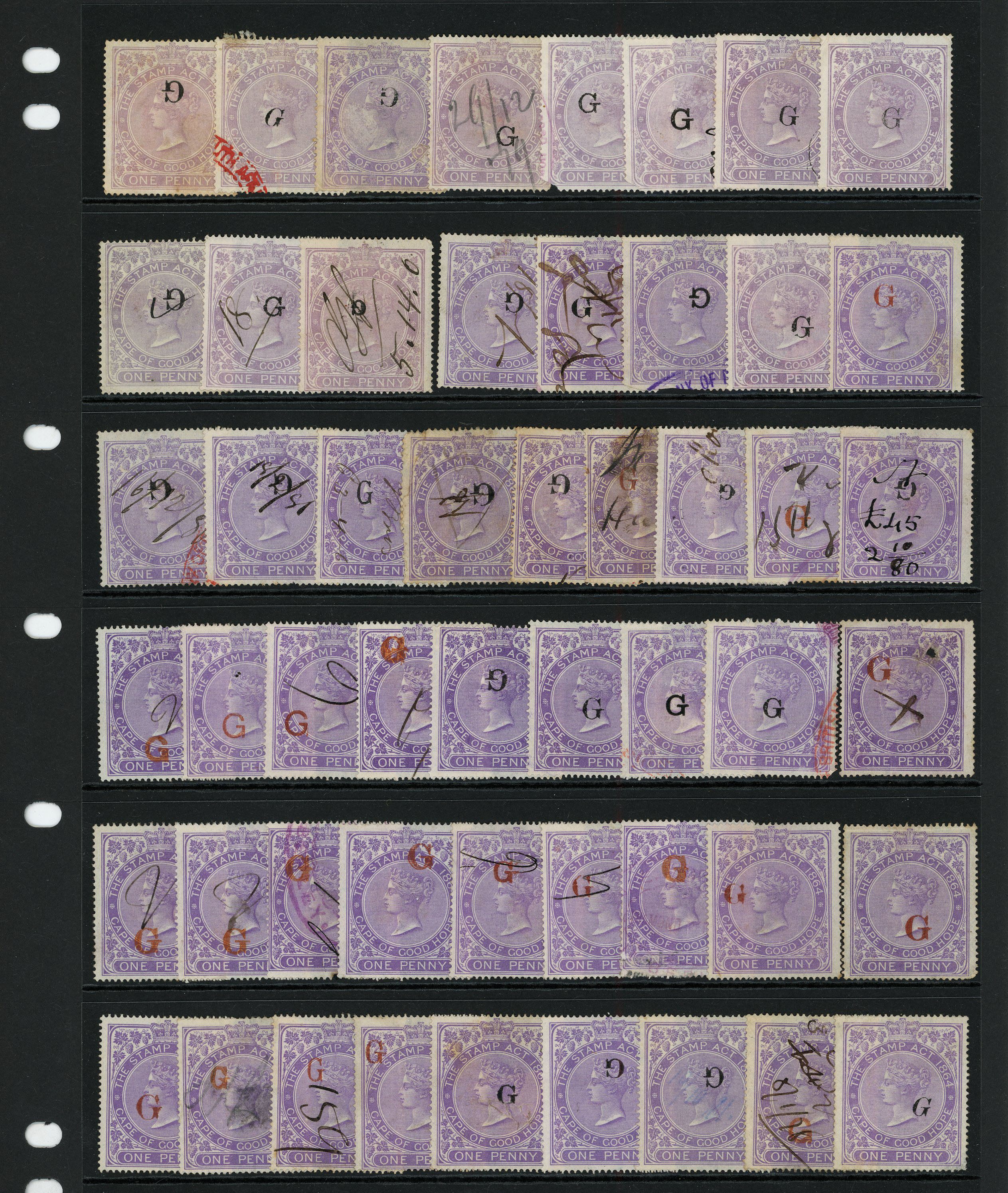 1877-79 comprehensive and extraordinary collection on stock sheets...