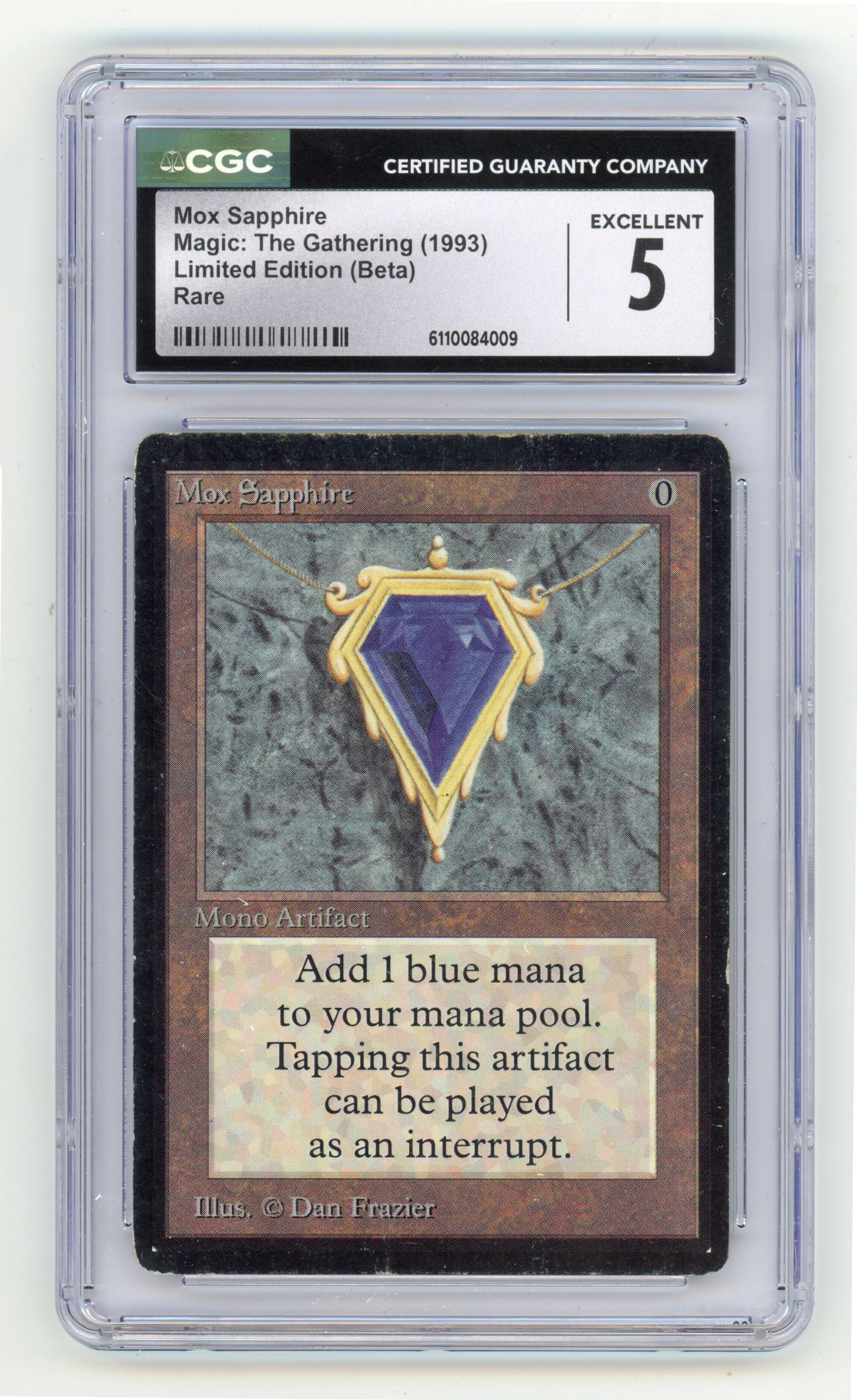 CGC 5 Mox Sapphire - Limited Edition Beta