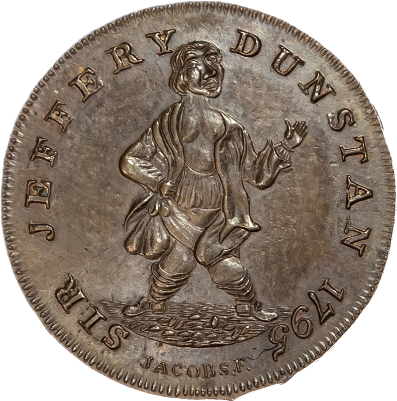 London ‑ Smithfield Mathew Denton mule Farthing undated