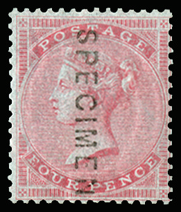Great Britain 1856 (SPECIMEN) SG63s