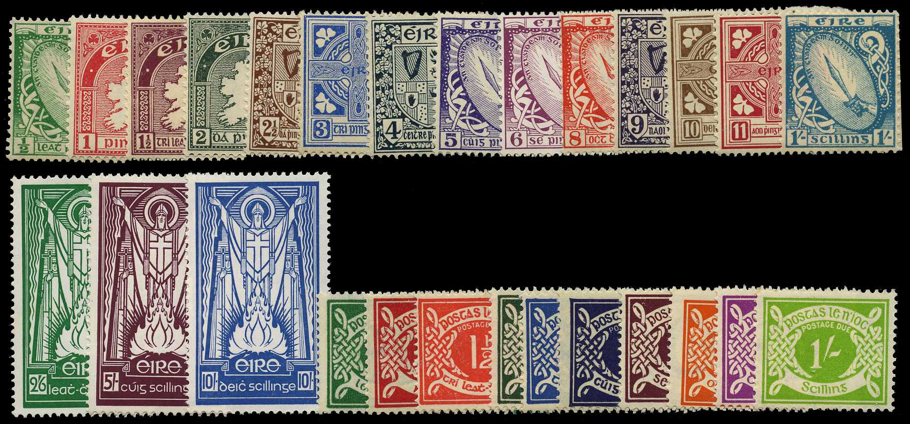 1940-68 set of seventeen and 1940-70 Postage...