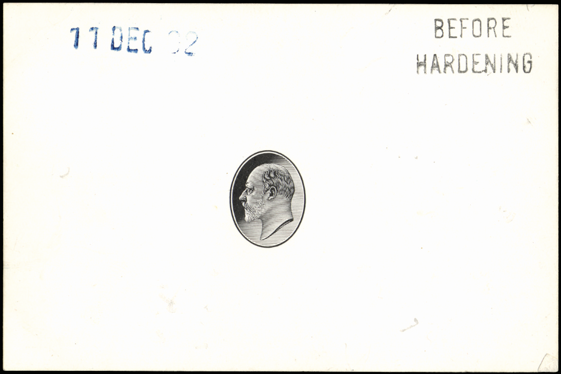 GB SG. 1902 Large head die proof.