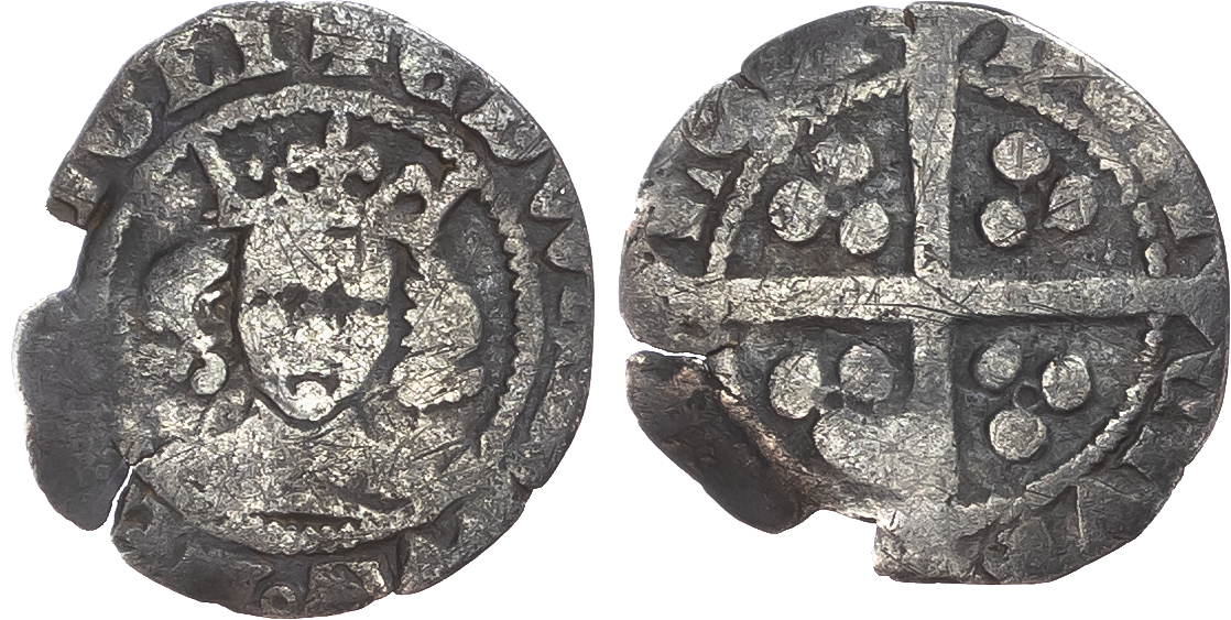 Edward III (1327-1377), Penny, Fourth Coinage, Pre-treaty Period, London mint, series D (1351-1352).